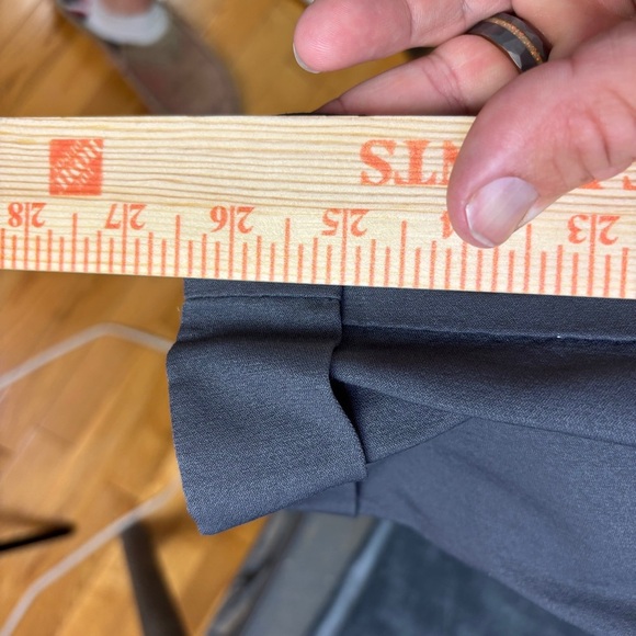 Tribal Women's Maternity Gray Dress Pants with wide Belly Band Sz 10 - Picture 8 of 11